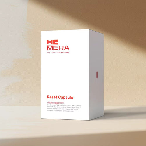 Anti-aging supplement for men to improve sleep quality and combat fatigue during jet lag
